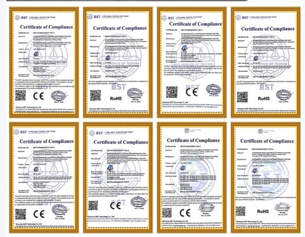Porcellana ZCH Technology Group Co.,Ltd Certificazioni