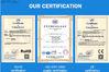 Porcellana ZCH Technology Group Co.,Ltd Certificazioni